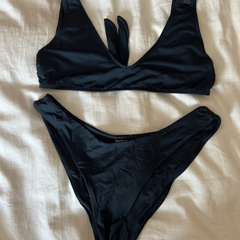 Roxy SD Beach Classic Black Women's bikini Set
